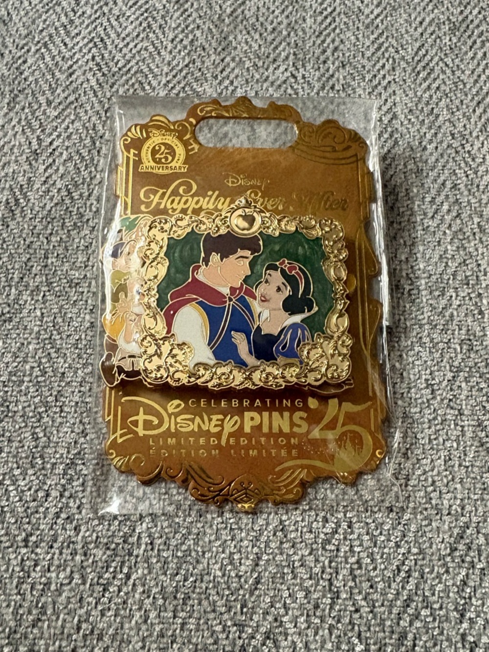 Snow White Happily Ever After Pin